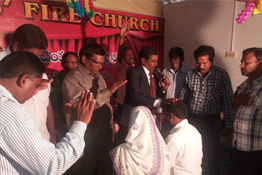 JESUS' FIRE CHURCH -  Natham Village, Panjetty chennai india