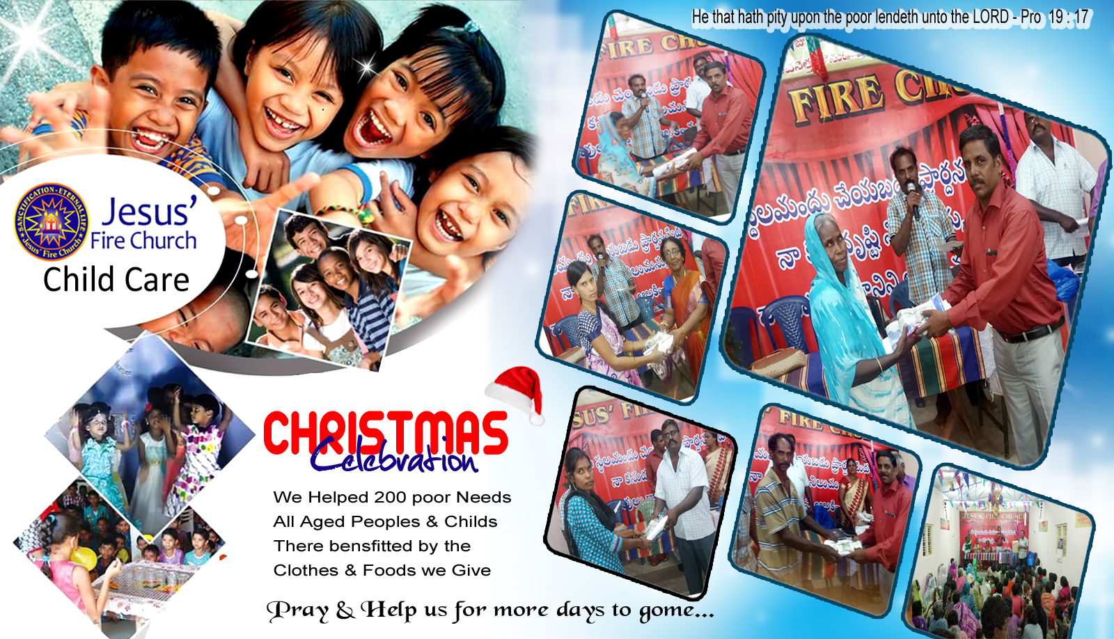 JESUS' FIRE CHURCH -  Natham Village, Panjetty chennai india